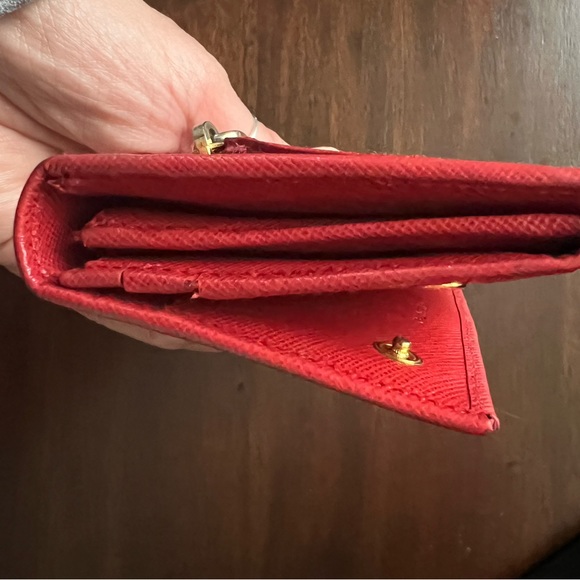 Large Prada Saffiano Leather Wallet - Picture 14 of 15